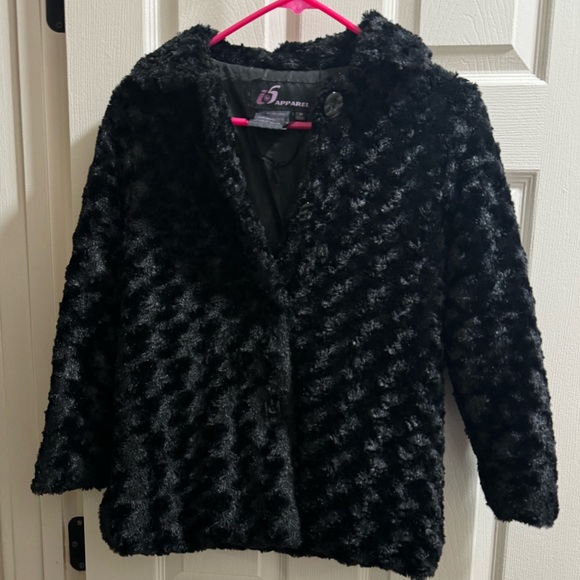 Girl Furry Coat - Picture 1 of 4